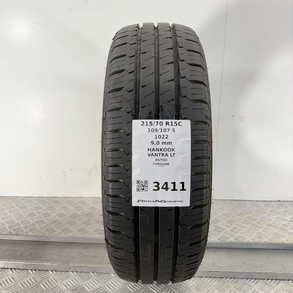 Gomma Usata 215 70 R15C 109/107S HANKOOK VANTRA LT 98% Estivo