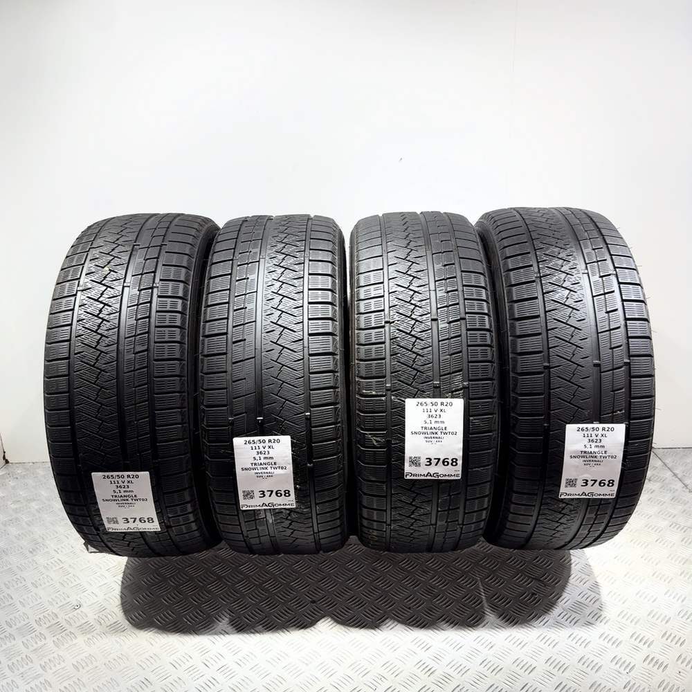 Gomme Usate 265 50 R20 111V XL Triangle Snowlink Twt02 73% Invernali