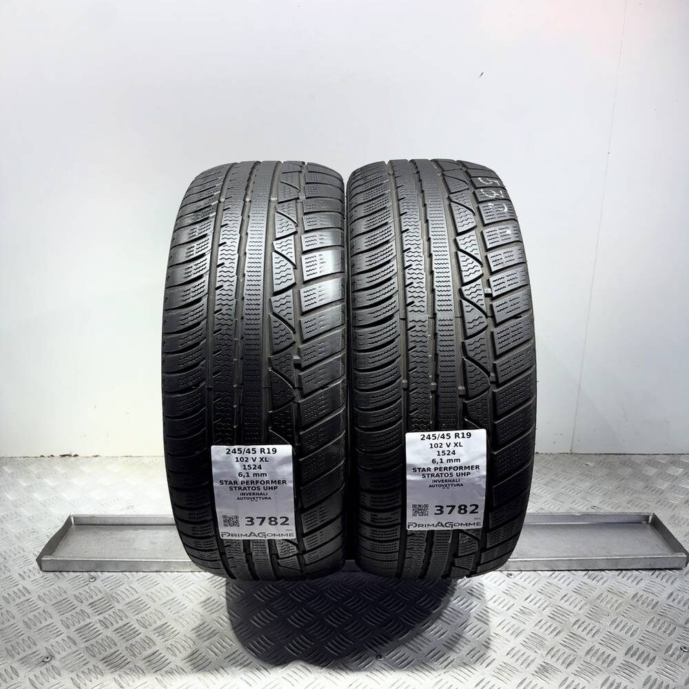 Gomme Usate 245 45 R19 102V XL Star Performer Stratos Uhp 87% Invernali