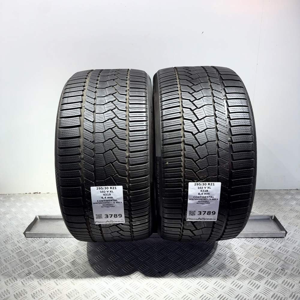 Gomme Usate 295 30 R21 102V XL Continental Wintercontact TS 860 S 91% Invernali