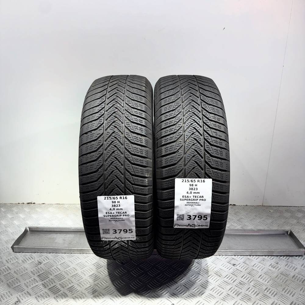 Gomme Usate 215 65 R16 98H Esa+ Tecar Supergrip Pro Invernali