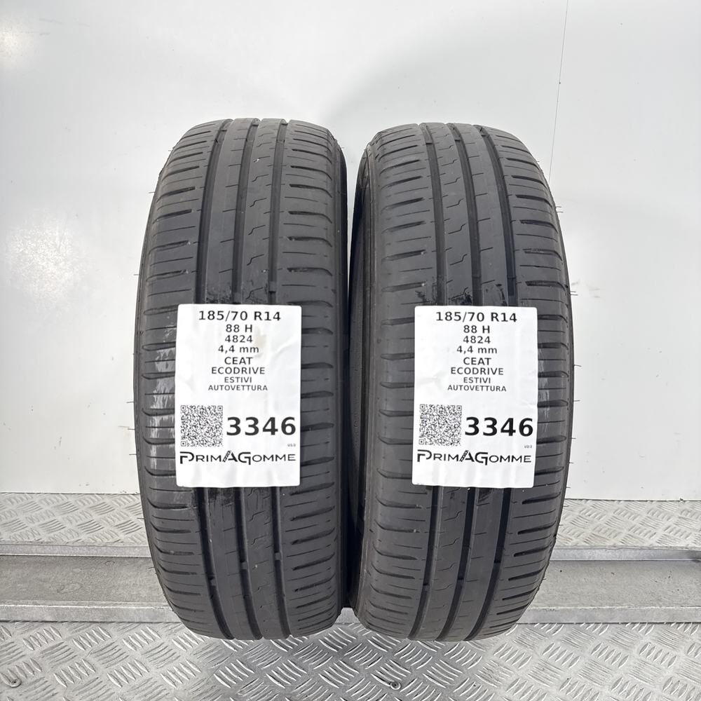Gomme Usate 185 70 R14 88H CEAT ECODRIVE Estive