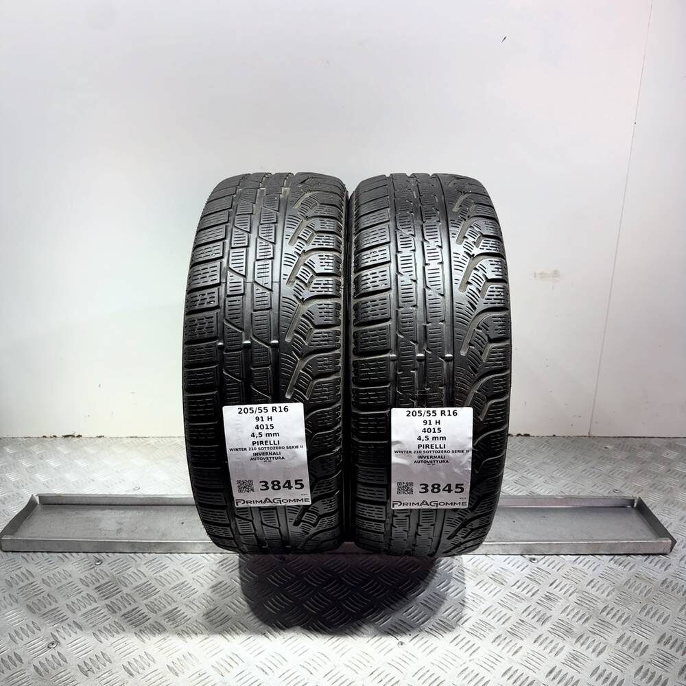 Gomme Usate 205 55 R16 91H Pirelli Winter 210 Sottozero Serie II Invernali