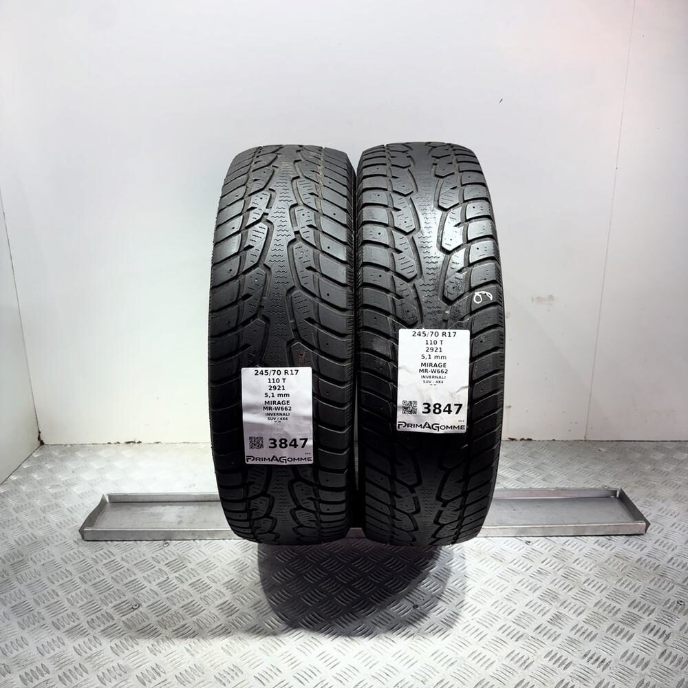 Gomme Usate 245 70 R17 110T Mirage MR-W662 73% Invernali
