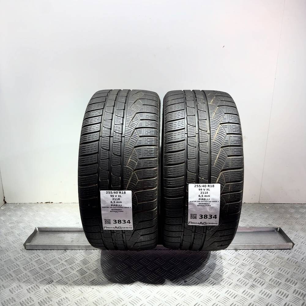 Gomme Usate 255 40 R18 XL 99V Pirelli Winter 240 Sottozero Serie II Invernali