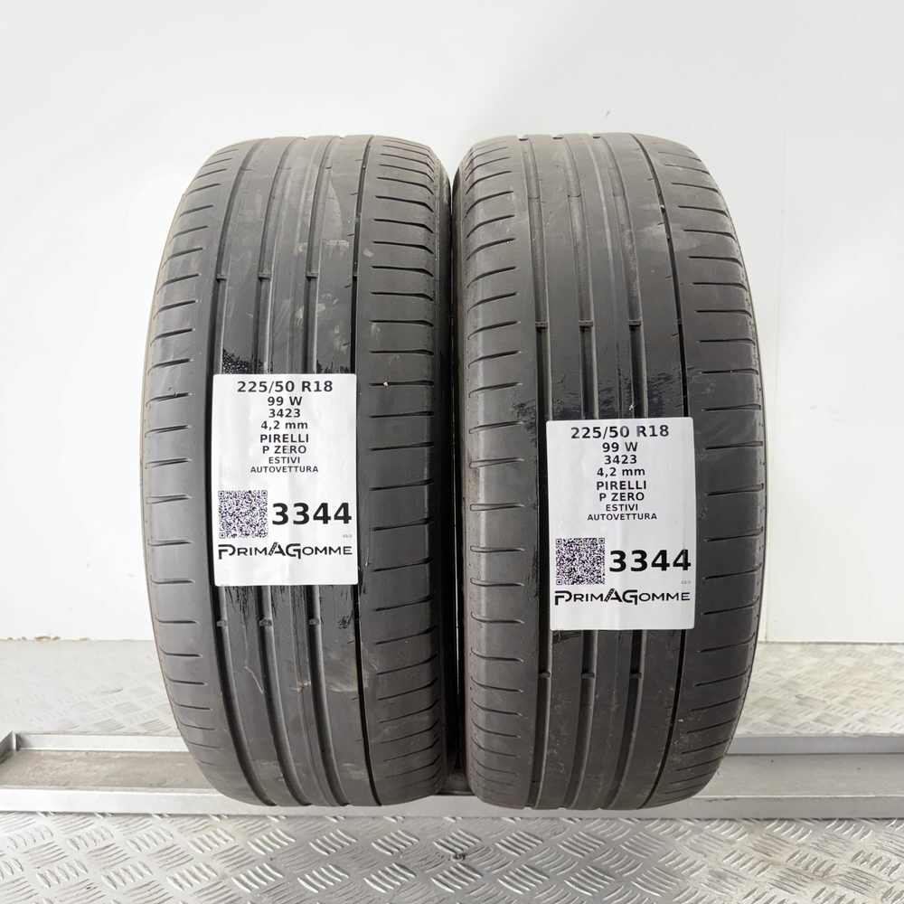 Gomme Usate 225 50 R18 XL 99W PIRELLI P ZERO Estive