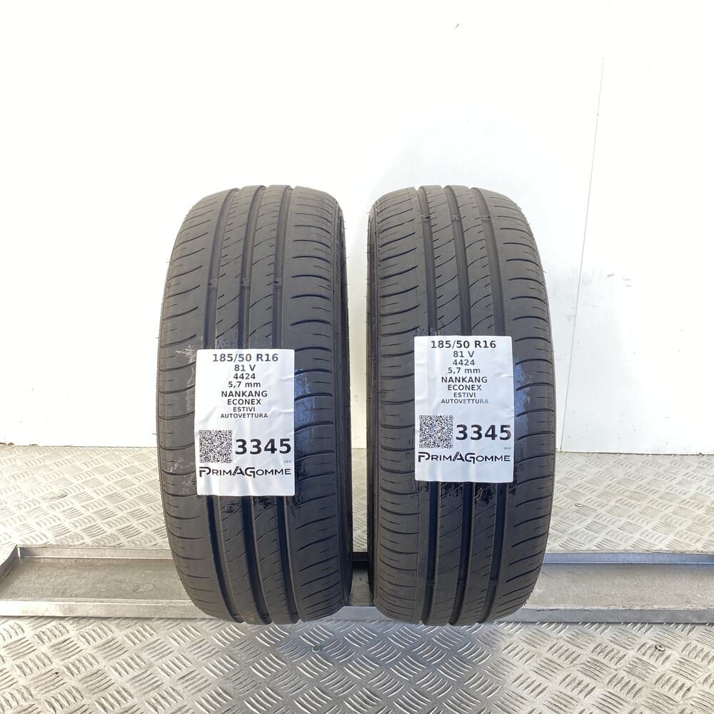 Gomme Usate 185 50 R16 81V Nankang Econex 81% Estive