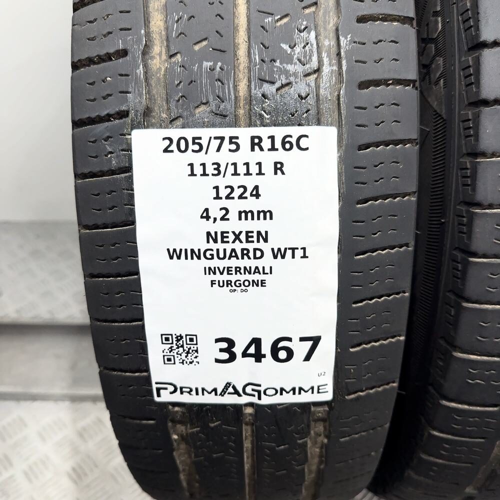 Gomme Usate 205 75 R16C 113/111R Nexen Winguard WT1 Invernali - immagine 3