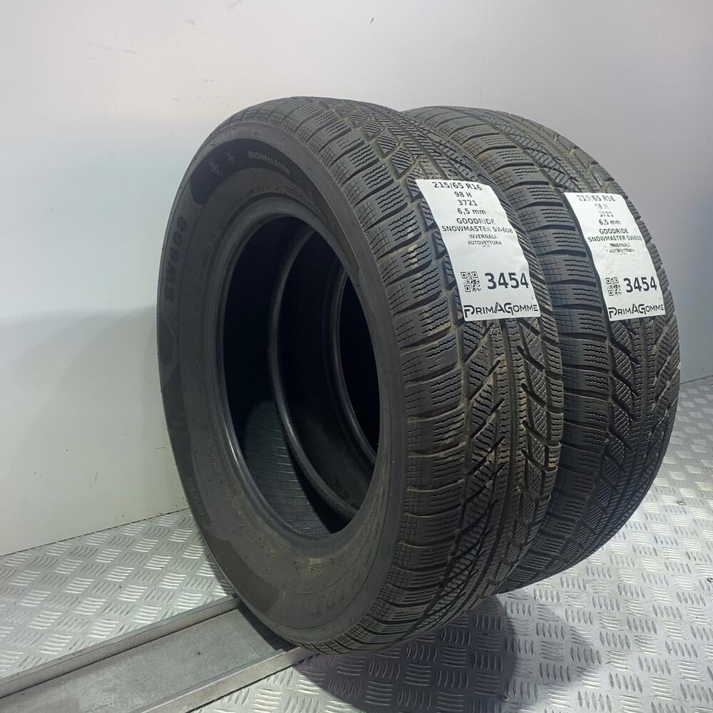 Gomme Usate 215 65 R16 98H Goodride Snowmaster SW608 93% Invernali - immagine 3
