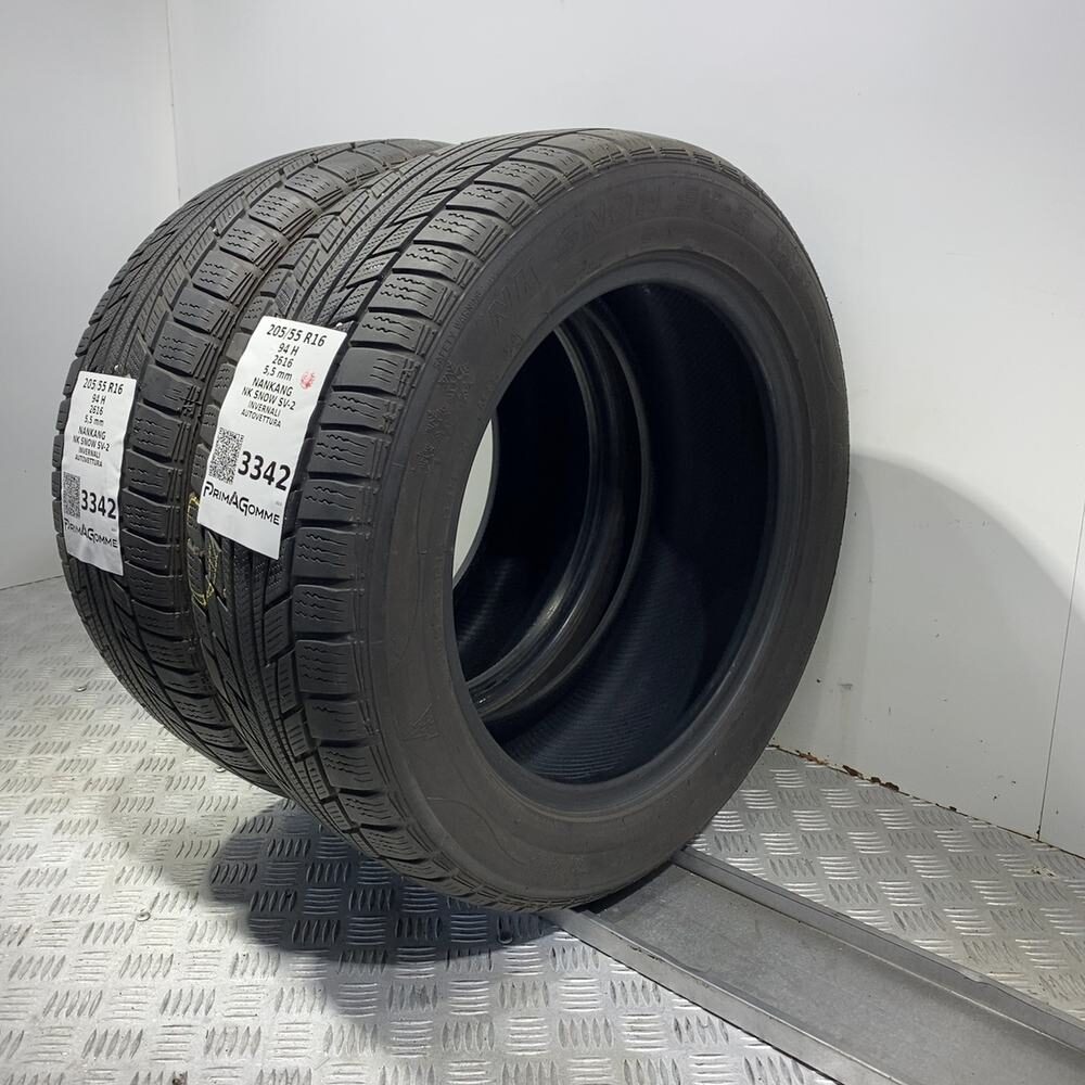Gomme Usate 205 55 R16 94H XL Nankang NK Snow SV-2 79% Invernali - immagine 3