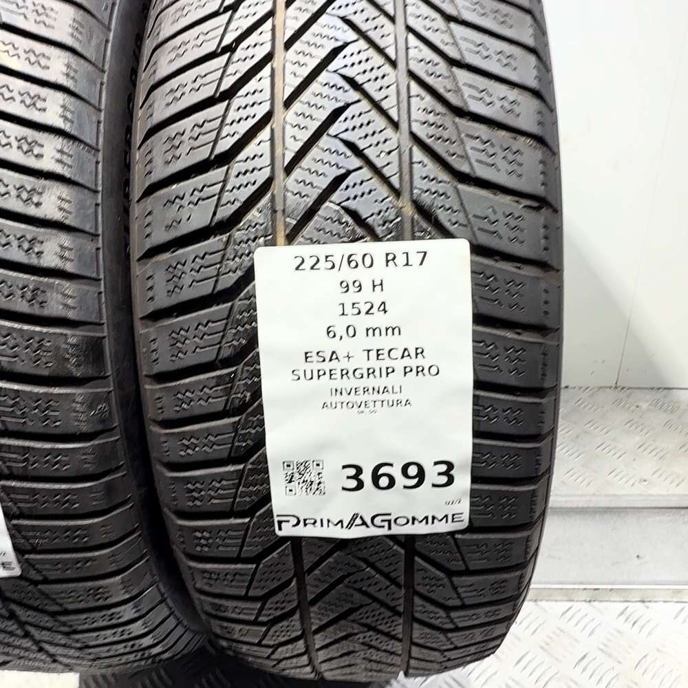 Gomme Usate 225 60 R17 99H Esa+ Tecar Supergrip Pro 86% Invernali - immagine 3