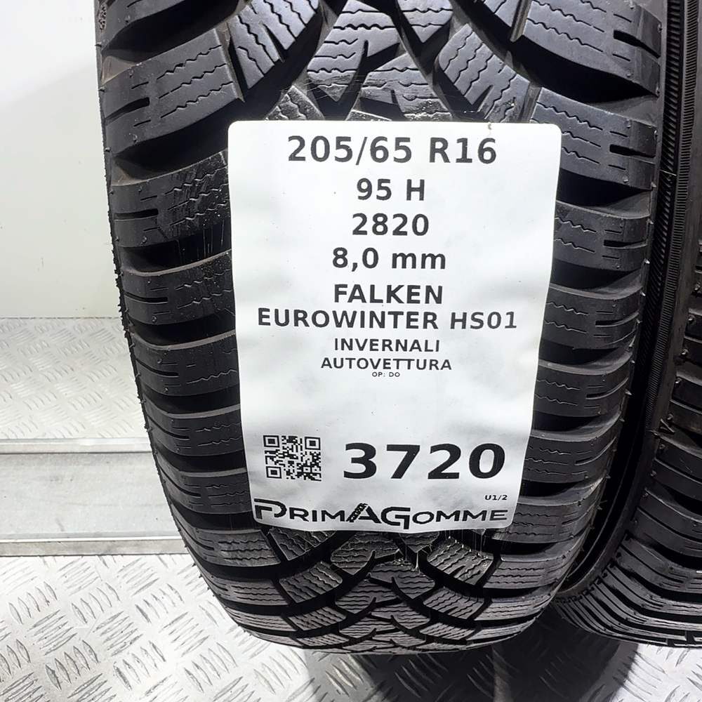 Gomme Usate 205 65 R16 95H Falken Eurowinter HS01 98% Invernali - immagine 3