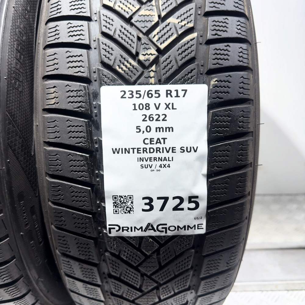 Gomme Usate 235 65 R17 XL 108V Ceat Winterdrive SUV 71% Invernali - immagine 3