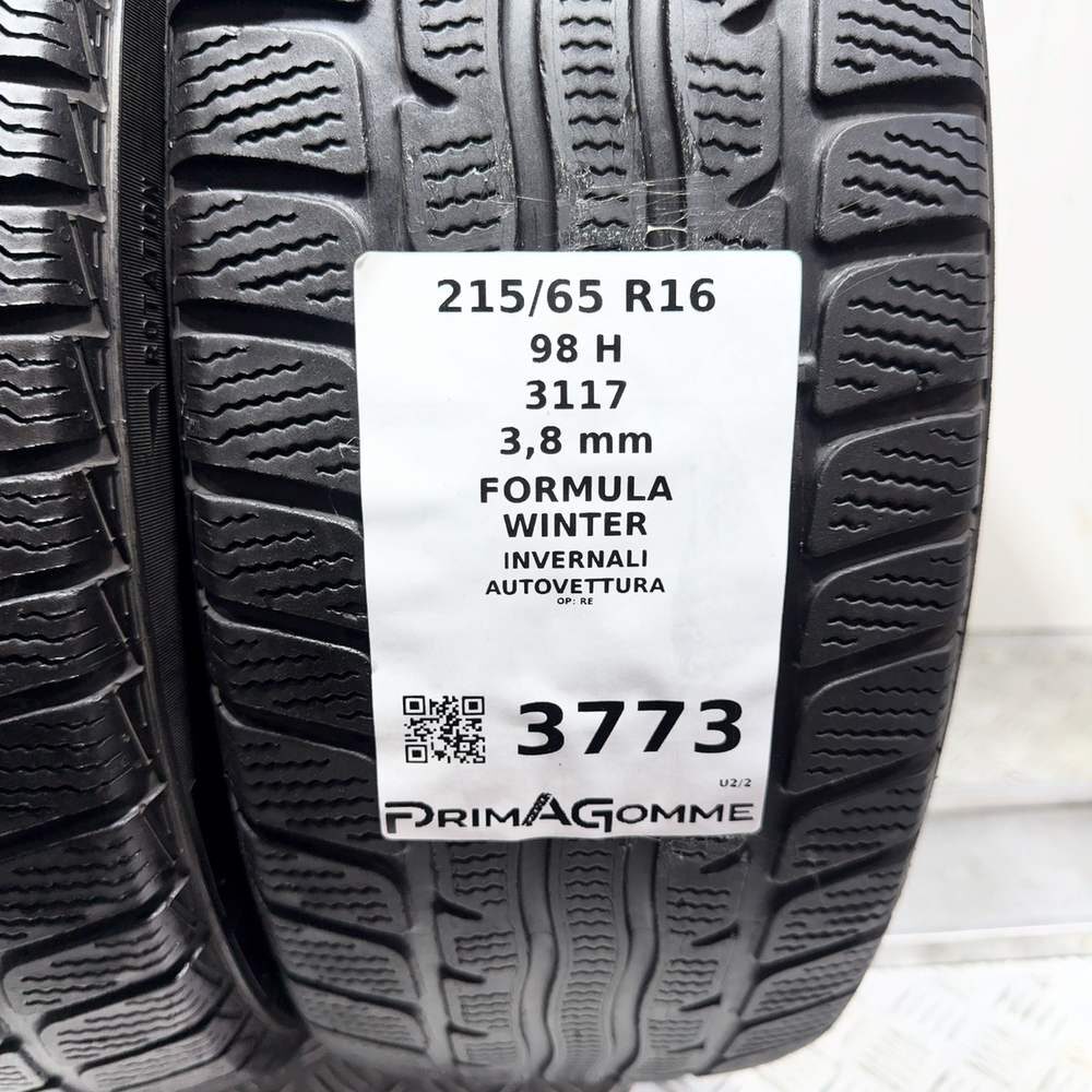 Gomme Usate 215 65 R16 98H Formula Winter Invernali - immagine 3