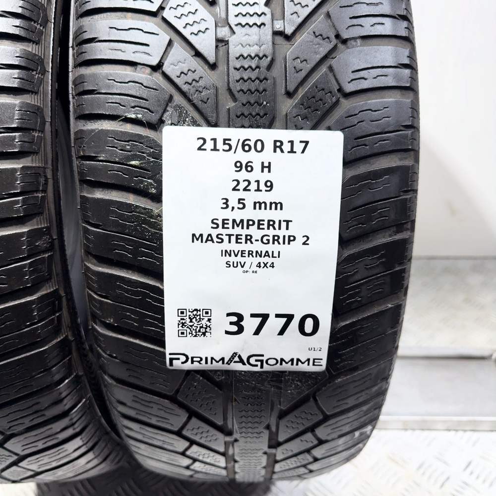 Gomme Usate 215 60 R17 96H Semperit Master-Grip 2 Invernali - immagine 3