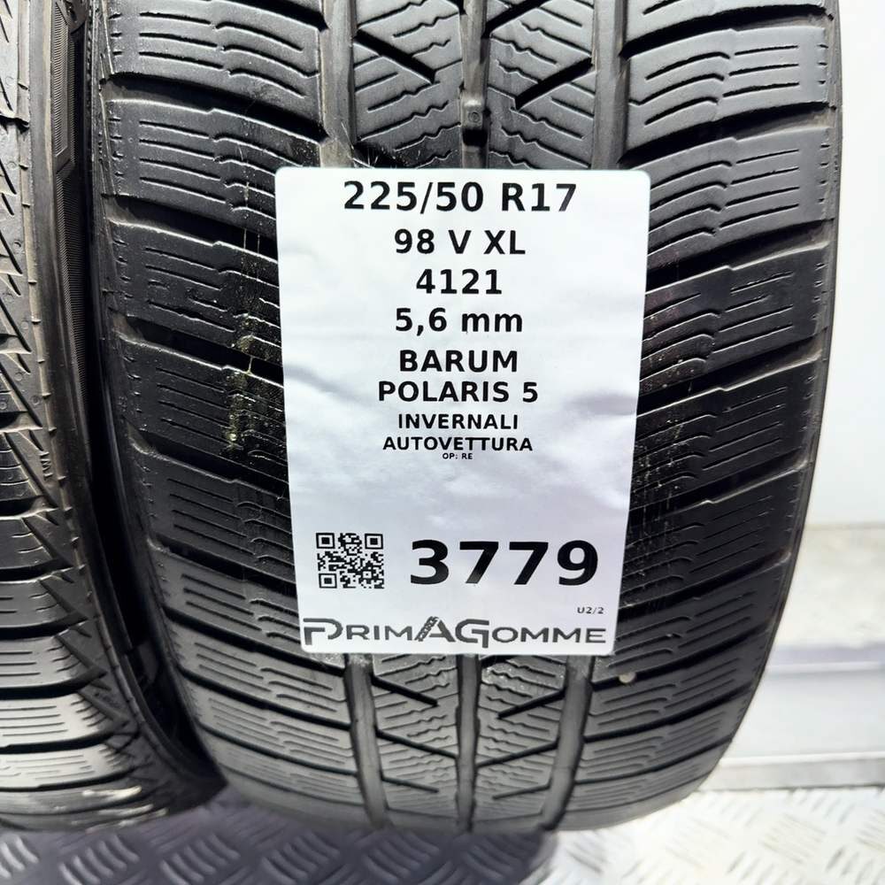 Gomme Usate 225 50 R17 98V XL Barum Polaris 5 80% Invernali - immagine 3
