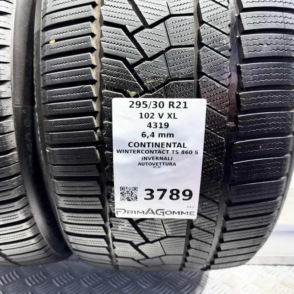 Gomme Usate 295 30 R21 102V XL Continental Wintercontact TS 860 S 91% Invernali - immagine 3