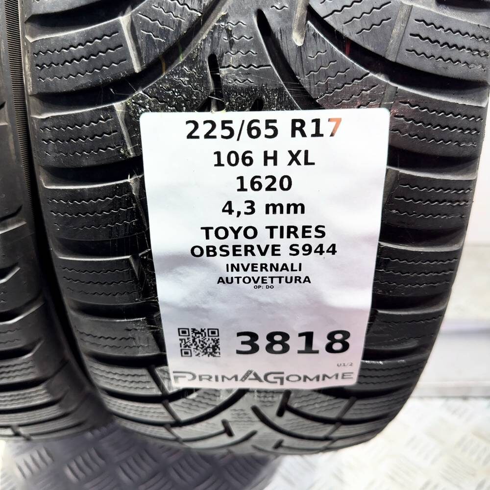 Gomme Usate 225 65 R17 106H XL Toyo Tires Observe S944 Invernali - immagine 3