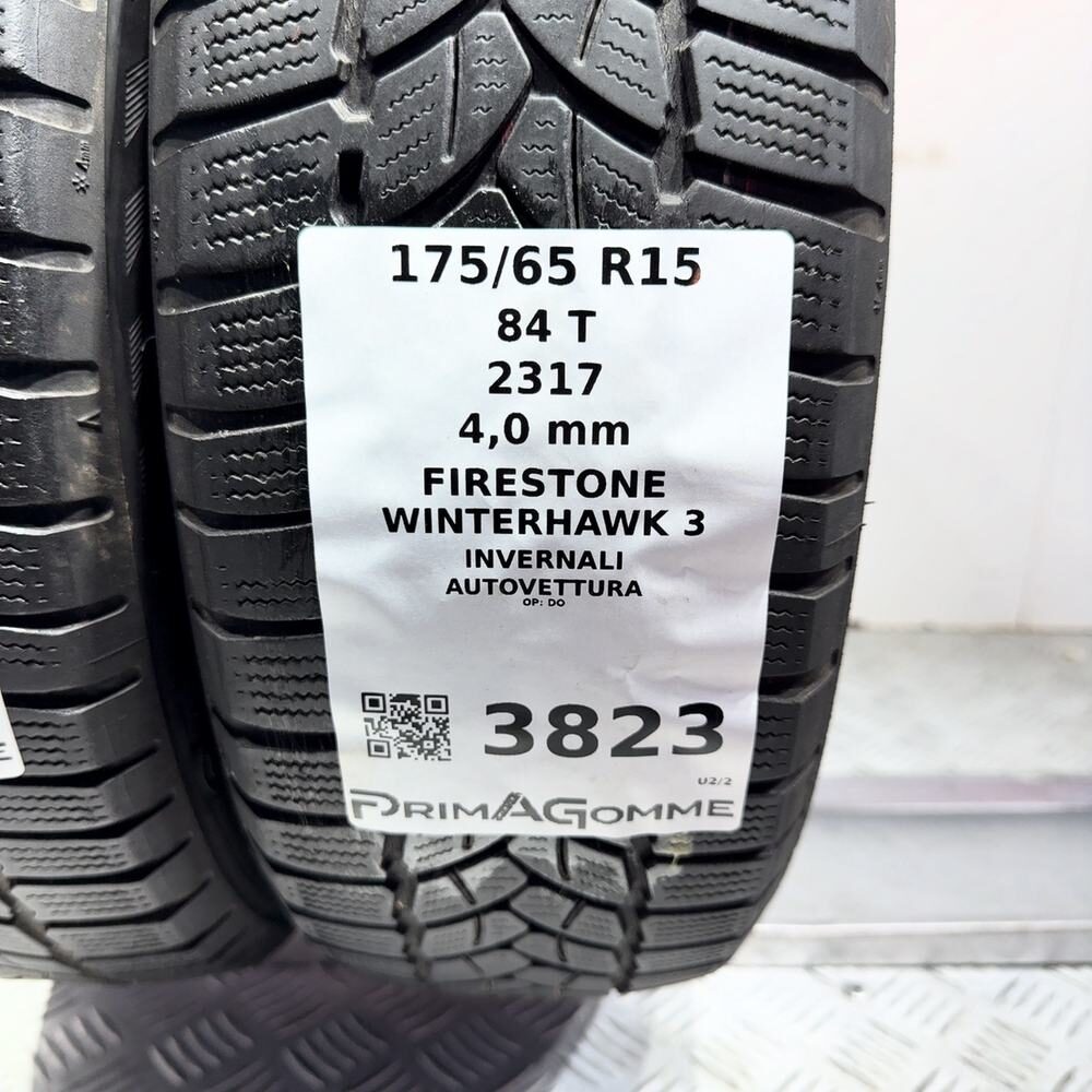 Gomme Usate 175 65 R15 84T Firestone Winterhawk 3 Invernali - immagine 3