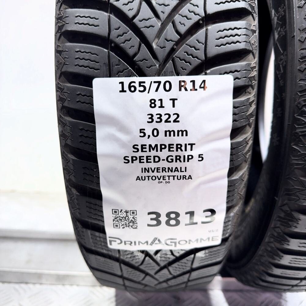 Gomme Usate 165 70 R14 81T Semperit Speed-Grip 5 71% Invernali - immagine 3