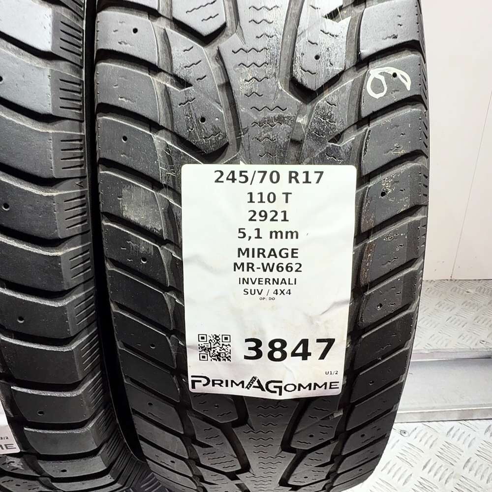 Gomme Usate 245 70 R17 110T Mirage MR-W662 73% Invernali - immagine 3