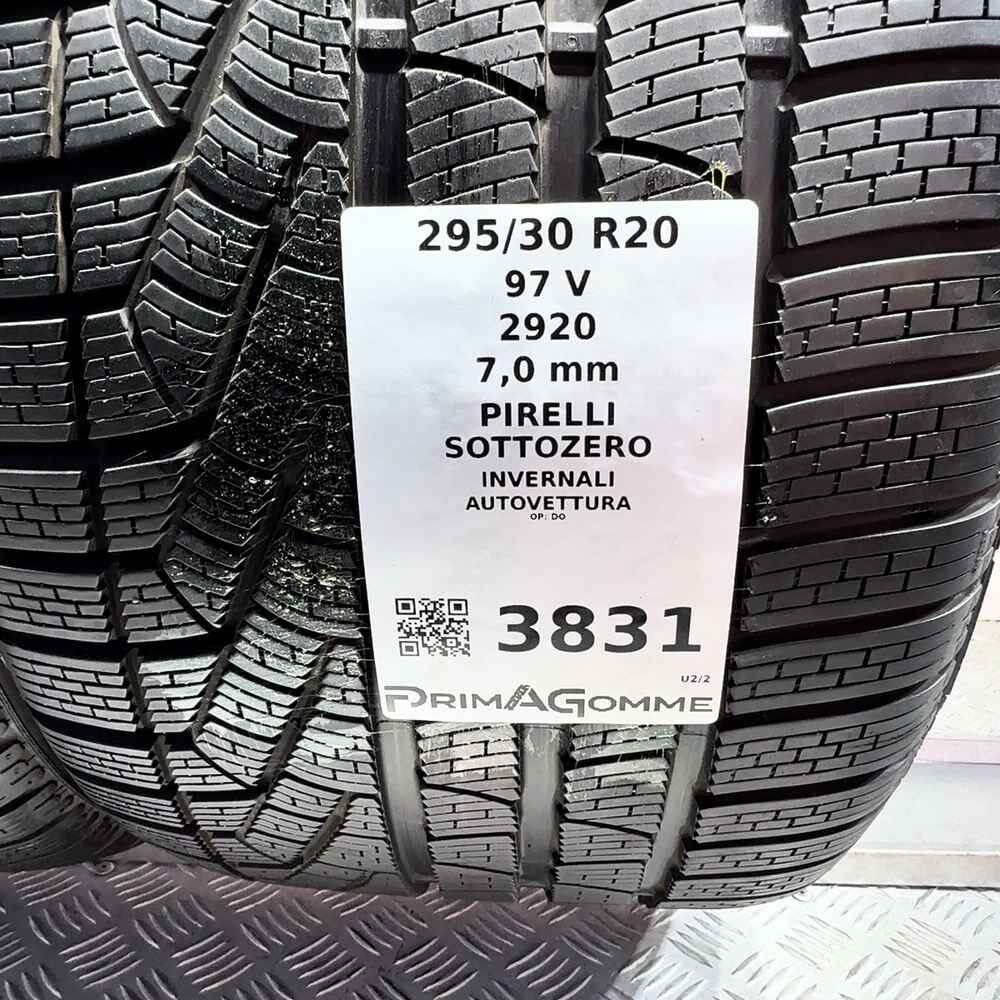 Gomme Usate 295 30 R20 97V Pirelli Sottozero 98% Invernali - immagine 3
