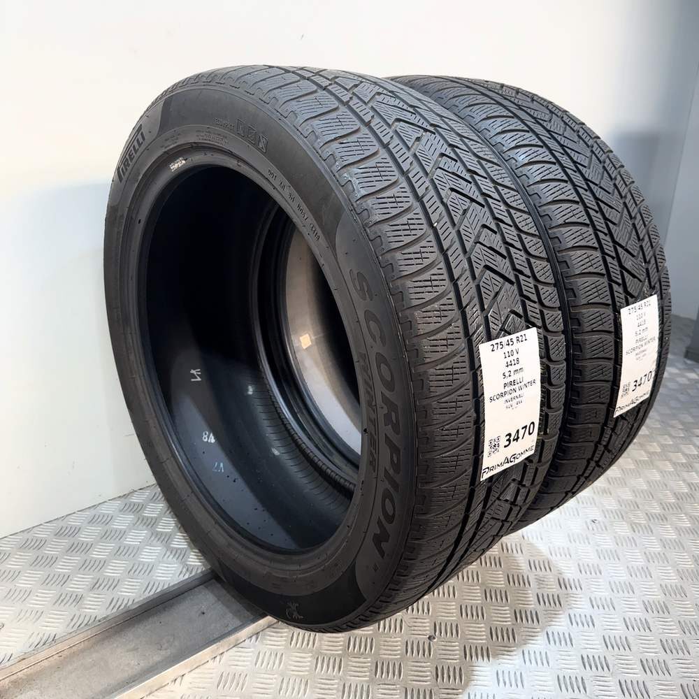 Gomme Usate 275 45 R21 110V Pirelli Scorpion Winter 74% Invernali - immagine 4