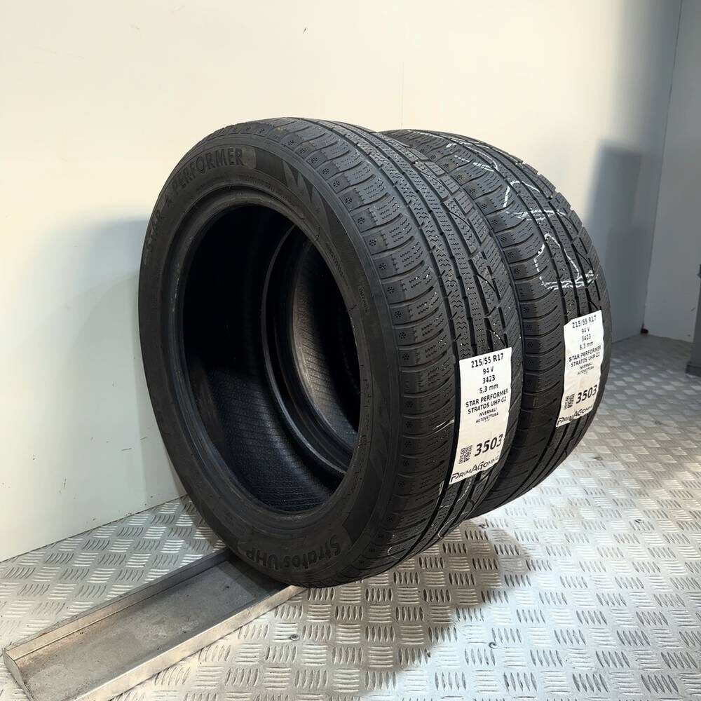 Gomme Usate 215 55 R17 94V Star Performer Stratos Uhp G2 76% Invernali - immagine 4