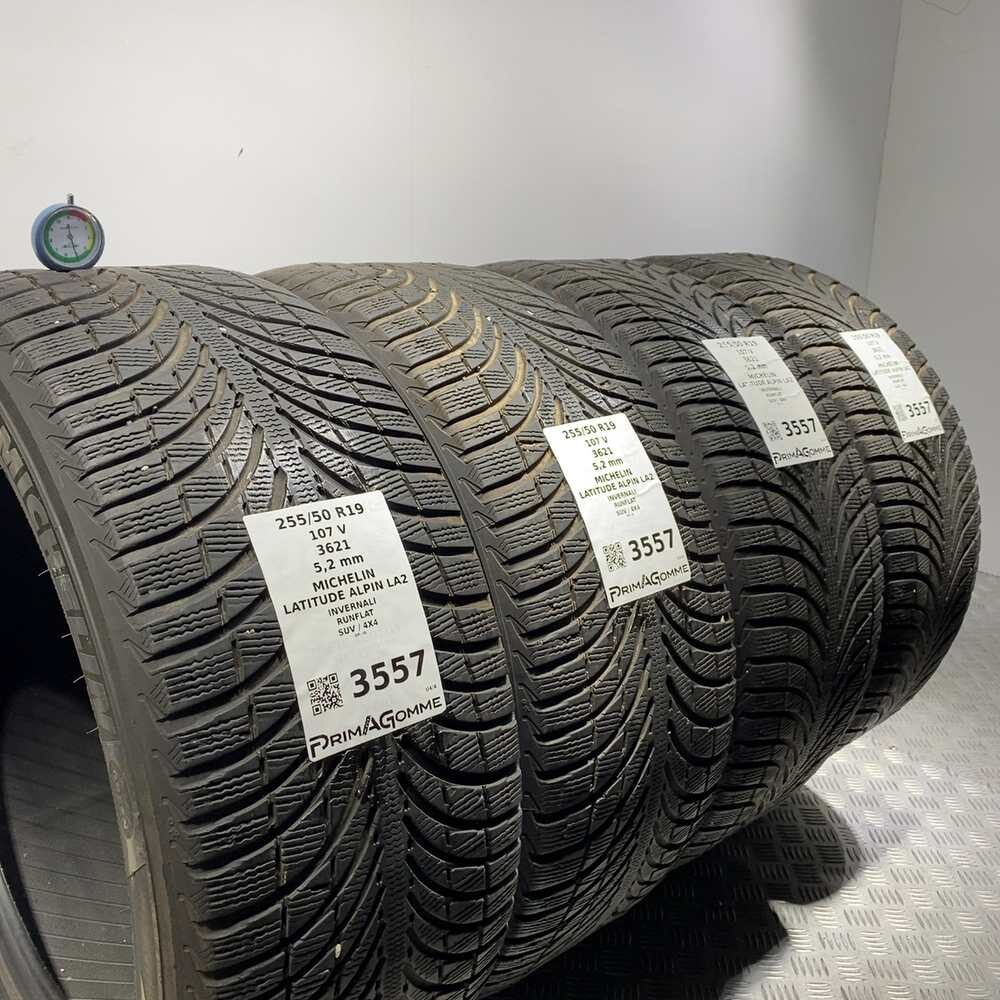 Gomme Usate 255 50 R19 107V XL Michelin Latitude Alpin LA2 RunFlat 74% Invernali - immagine 4