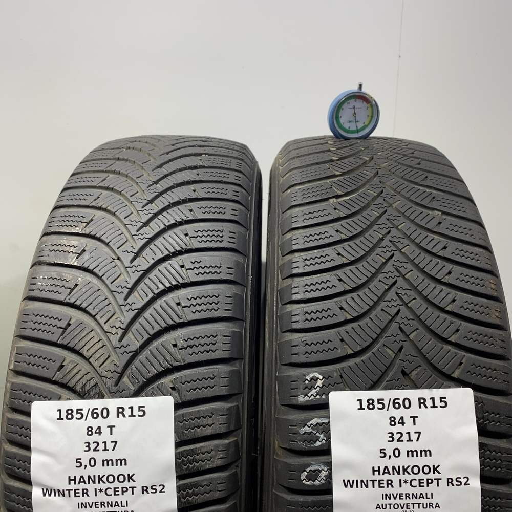 Gomme Usate 185 60 R15 84T Hankook Winter I*Cept RS2 71% Invernali - immagine 4