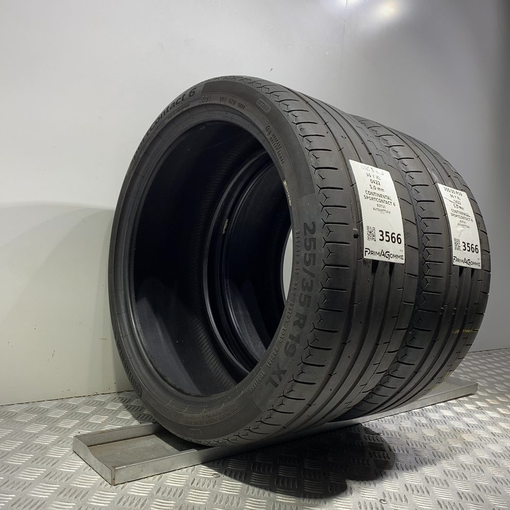 Gomme Usate 255 35 R19 96Y XL Continental Sportcontact 6 71% Estive - immagine 4