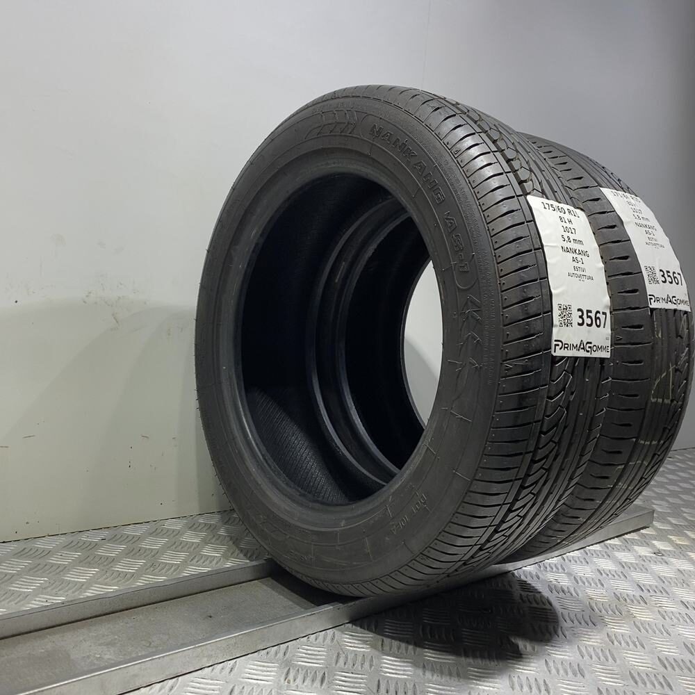 Gomme Usate 175 60 R15 81H Nankang AS-1 83% Estive - immagine 4