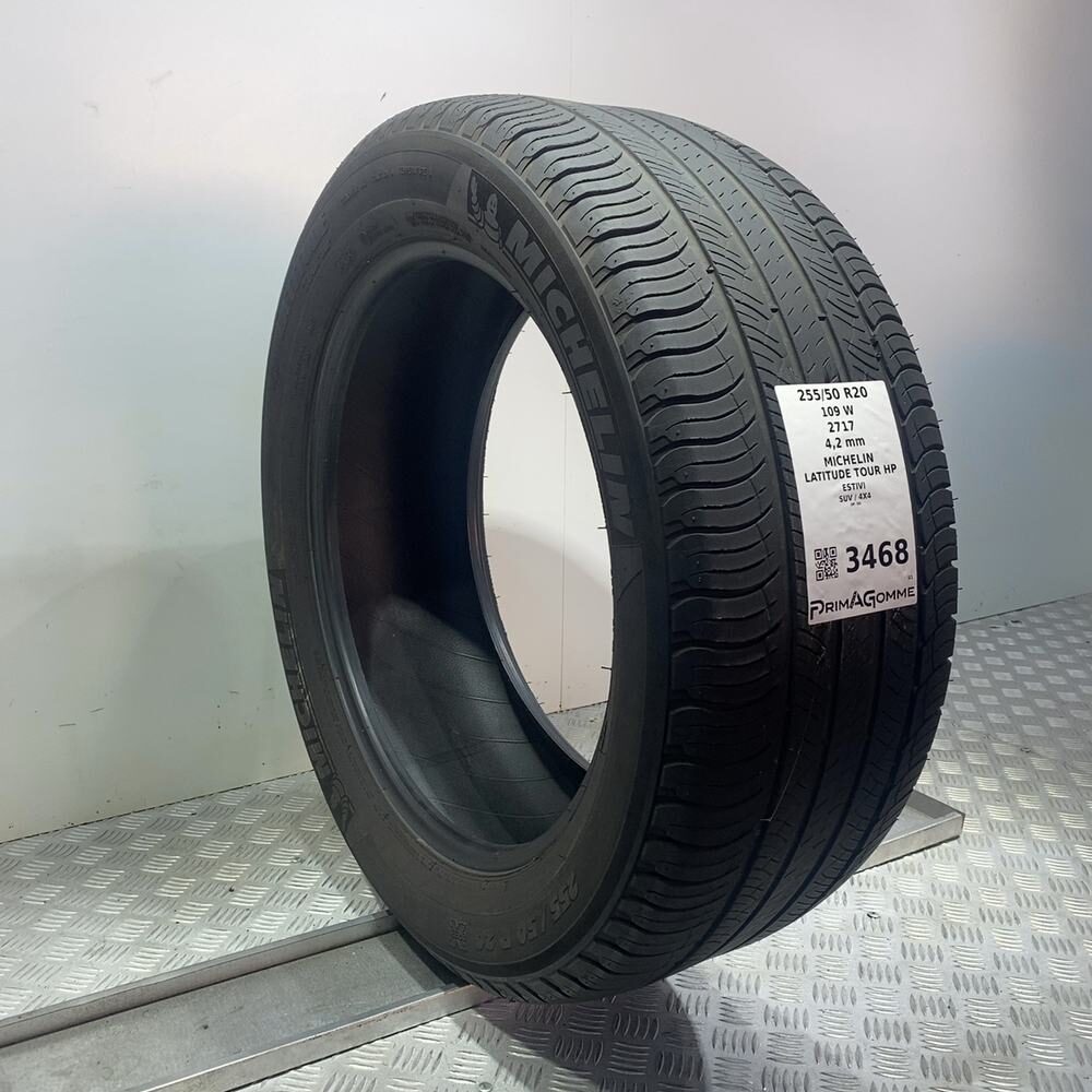 Gomma Usata 255 50 R20 109W XL Michelin Latitude Tour HP Estivo - immagine 4