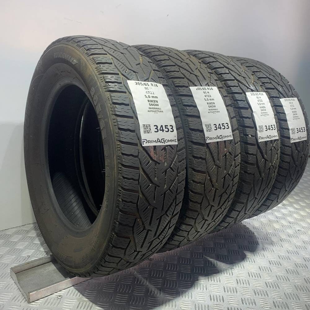 Gomme Usate 205 65 R16 95H Riken Snow 71% Invernali - immagine 4