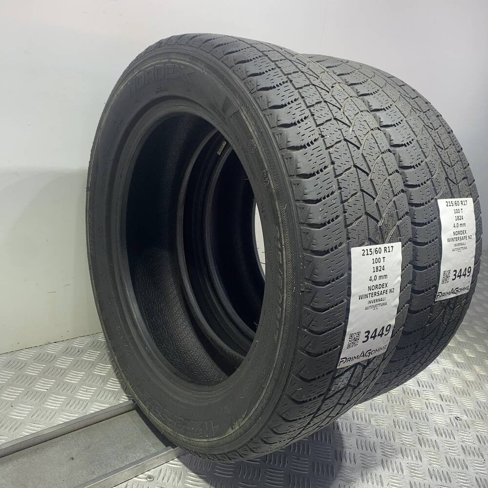 Gomme Usate 215 60 R17 100T XL Nordex Wintersafe N2 Invernali - immagine 4