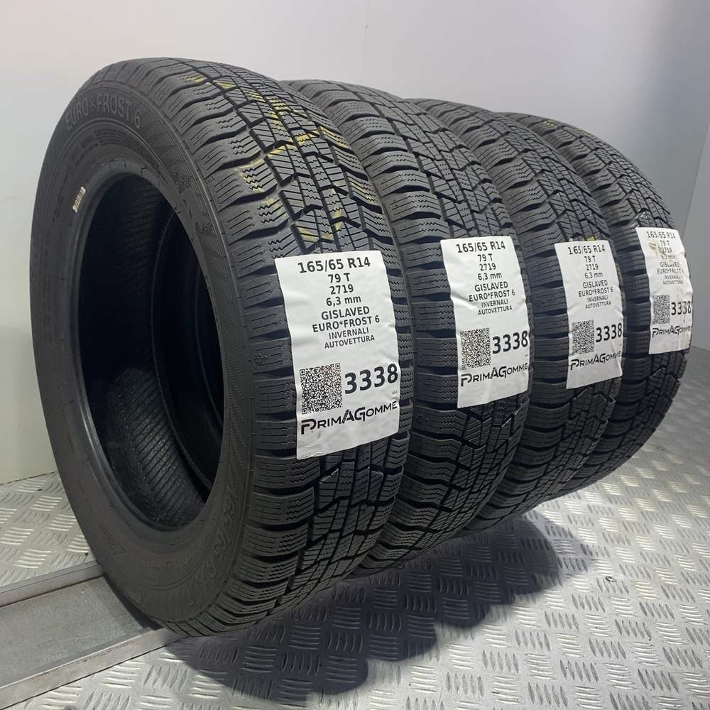 Gomme Usate 165 65 R14 79T Gislaved Euro*Frost 6 90% Invernali - immagine 4