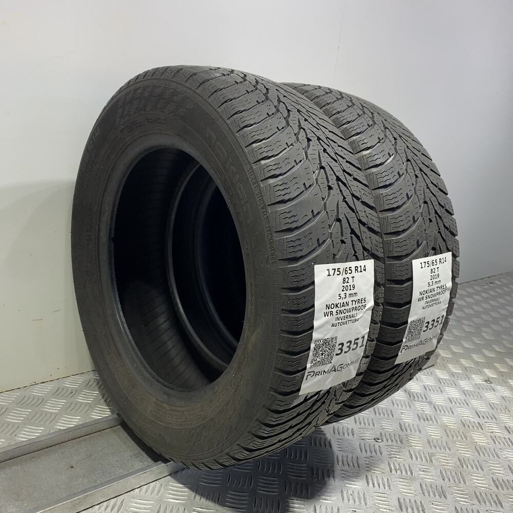 Gomme Usate 175 65 R14 82T Nokian Tyres WR Snowproof 76% Invernali - immagine 4