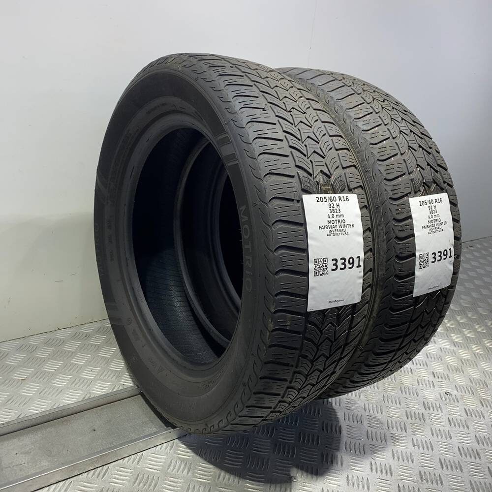 Gomme Usate 205 60 R16 92H Motrio Fairway Winter Invernali - immagine 4