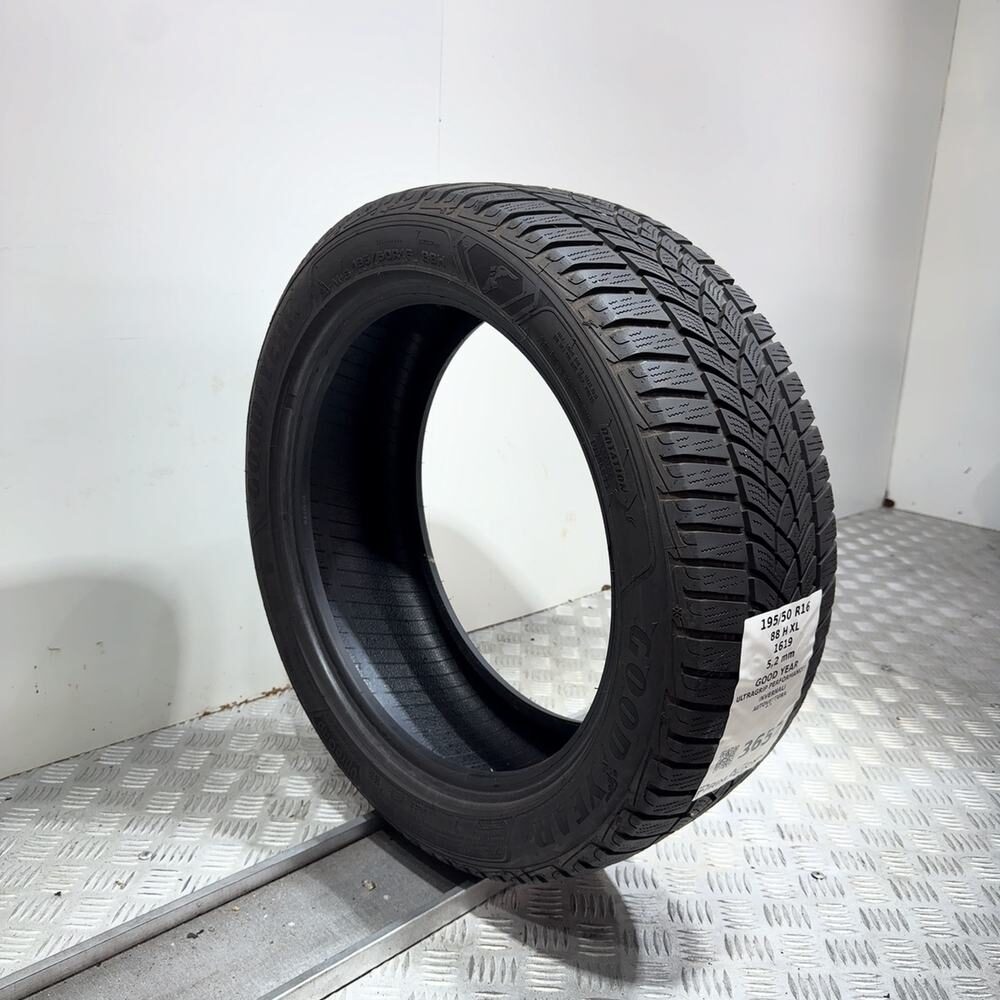 Gomma Usata 195 50 R16 88H XL Goodyear Ultragrip Performance+ 74% Invernale - immagine 4