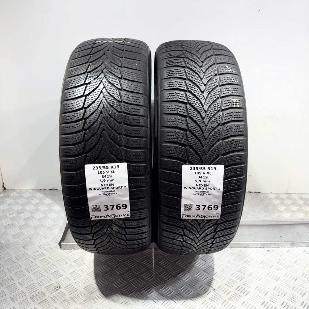 Gomme Usate 235 55 R19 105V XL Nexen Winguard Sport 2 84% Invernali - immagine 4