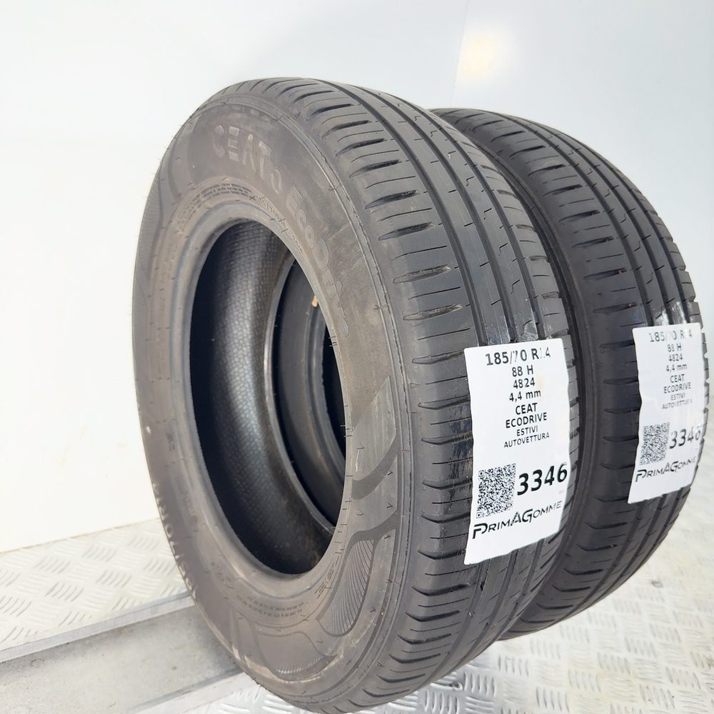 Gomme Usate 185 70 R14 88H CEAT ECODRIVE Estive - immagine 4