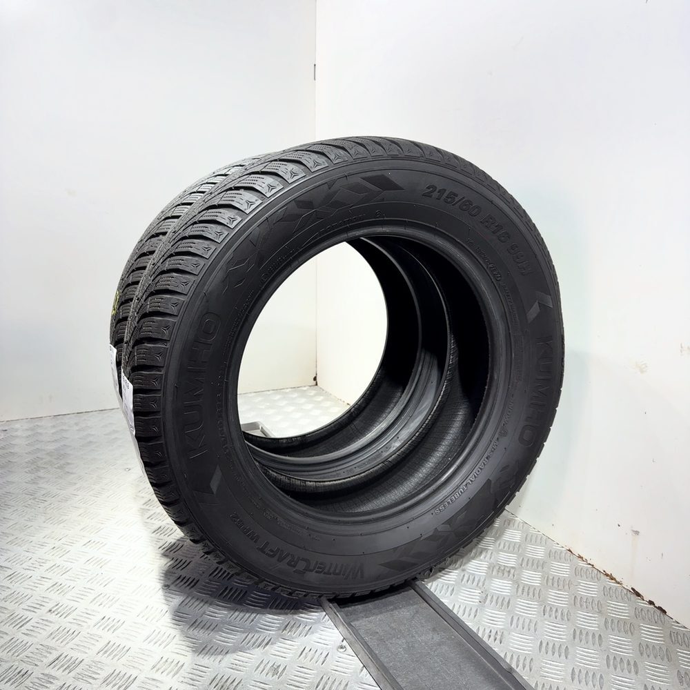 Gomme Usate 215 60 R16 99H Kumho Wintercraft WP52 98% Invernali - immagine 4