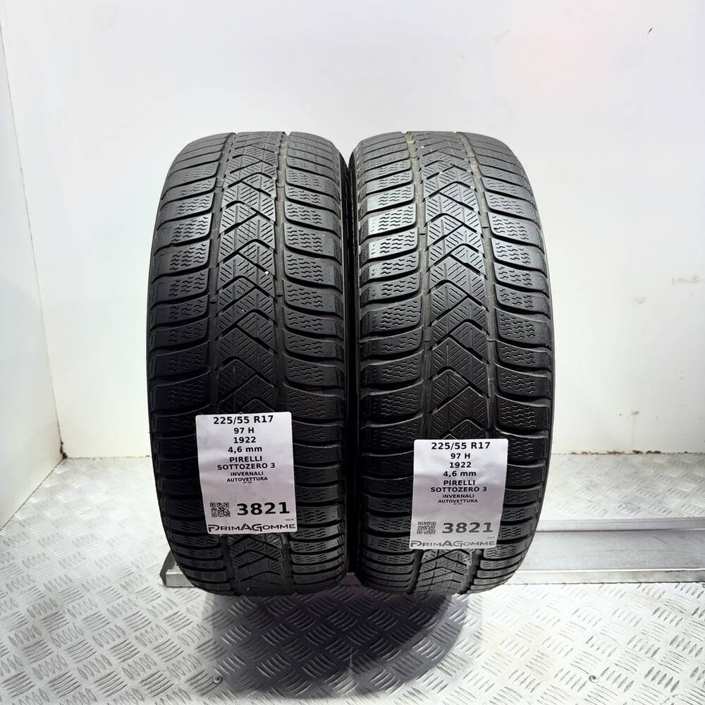 Gomme Usate 225 55 R17 97H Pirelli Sottozero 3 Invernali - immagine 4