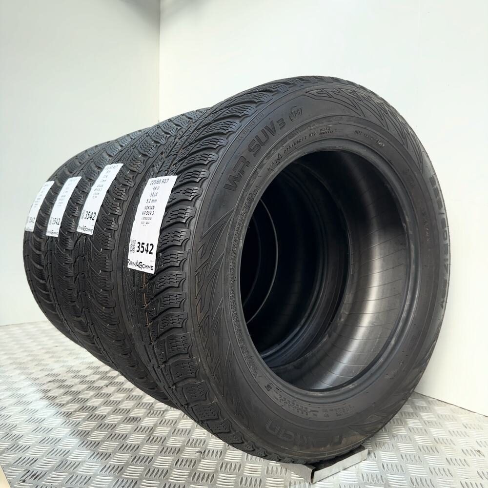 Gomme Usate 225 60 R17 99V Nokian WR SUV 3 74% 4 Stagioni - immagine 4