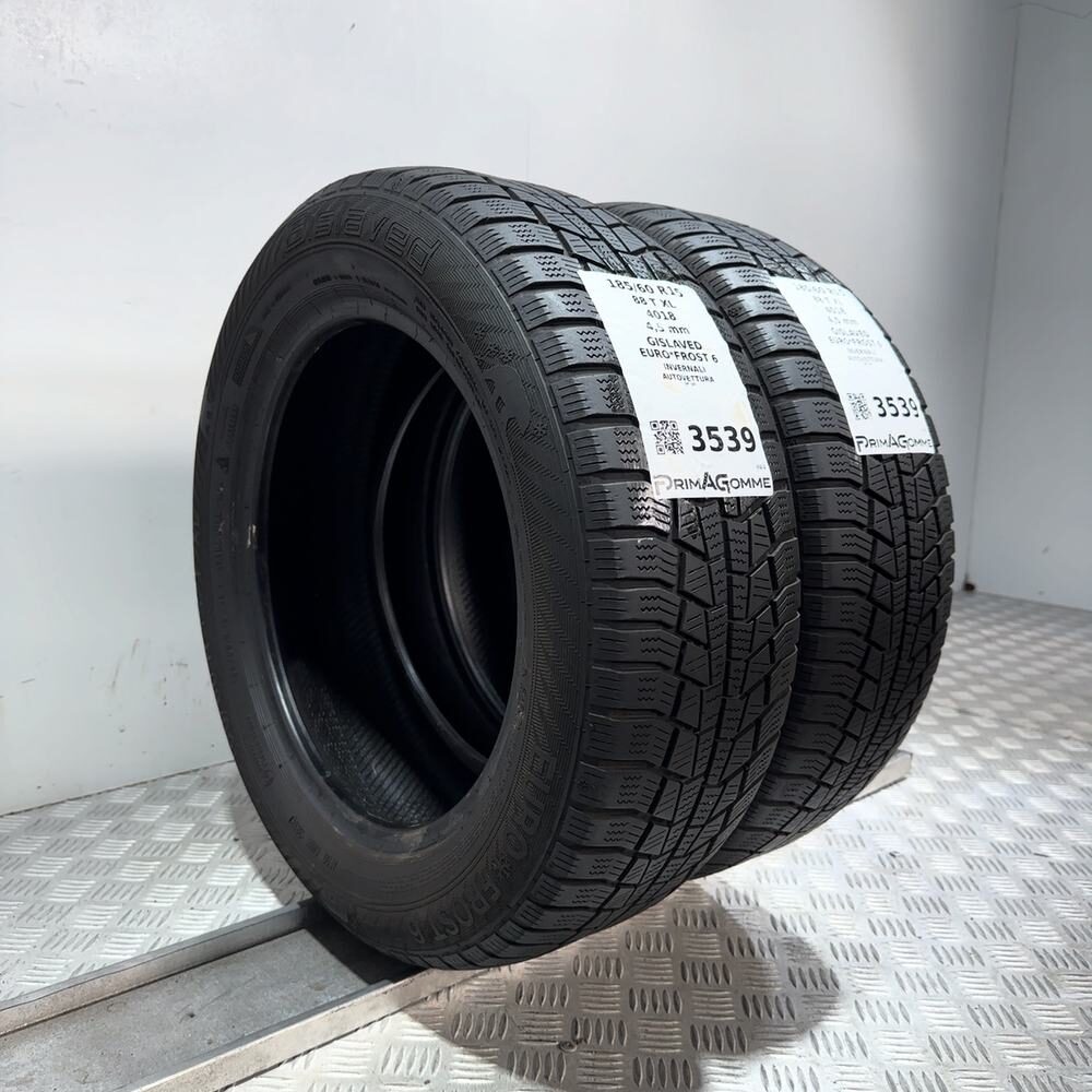 Gomme Usate 185 60 R15 88T XL Gislaved Euro*Frost 6 Invernali - immagine 4