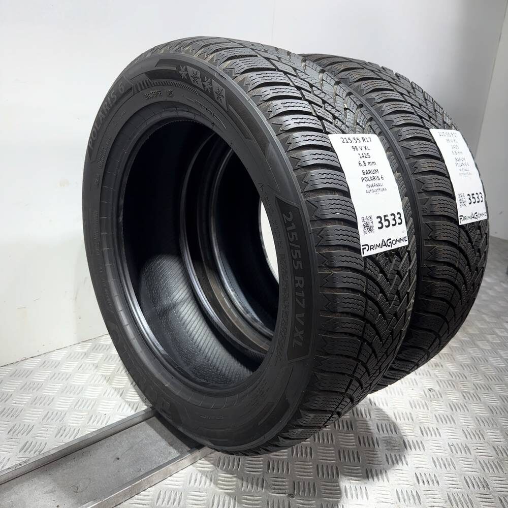 Gomme Usate 215 55 R17 98V XL Barum Polaris 6 97% Invernali - immagine 4