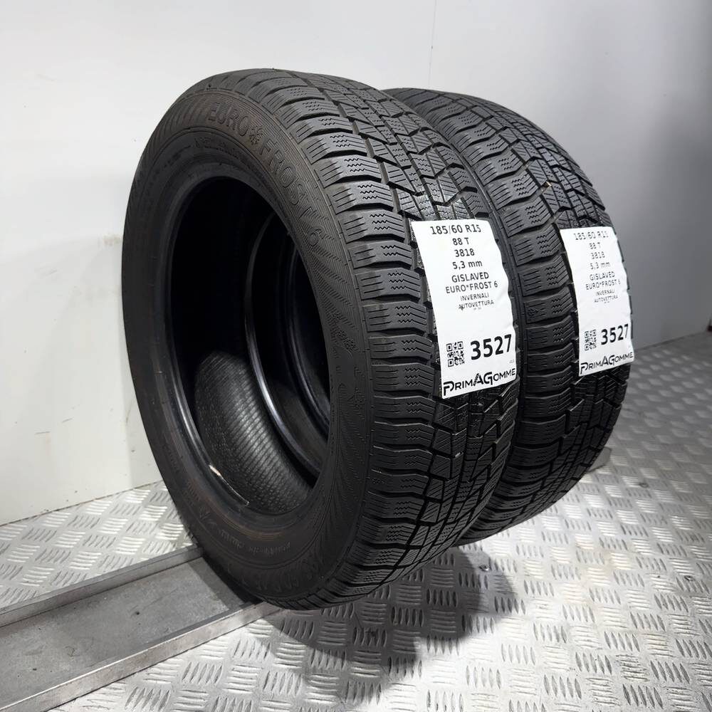 Gomme Usate 185 60 R15 88T XL Gislaved Euro*Frost 6 76% Invernali - immagine 4