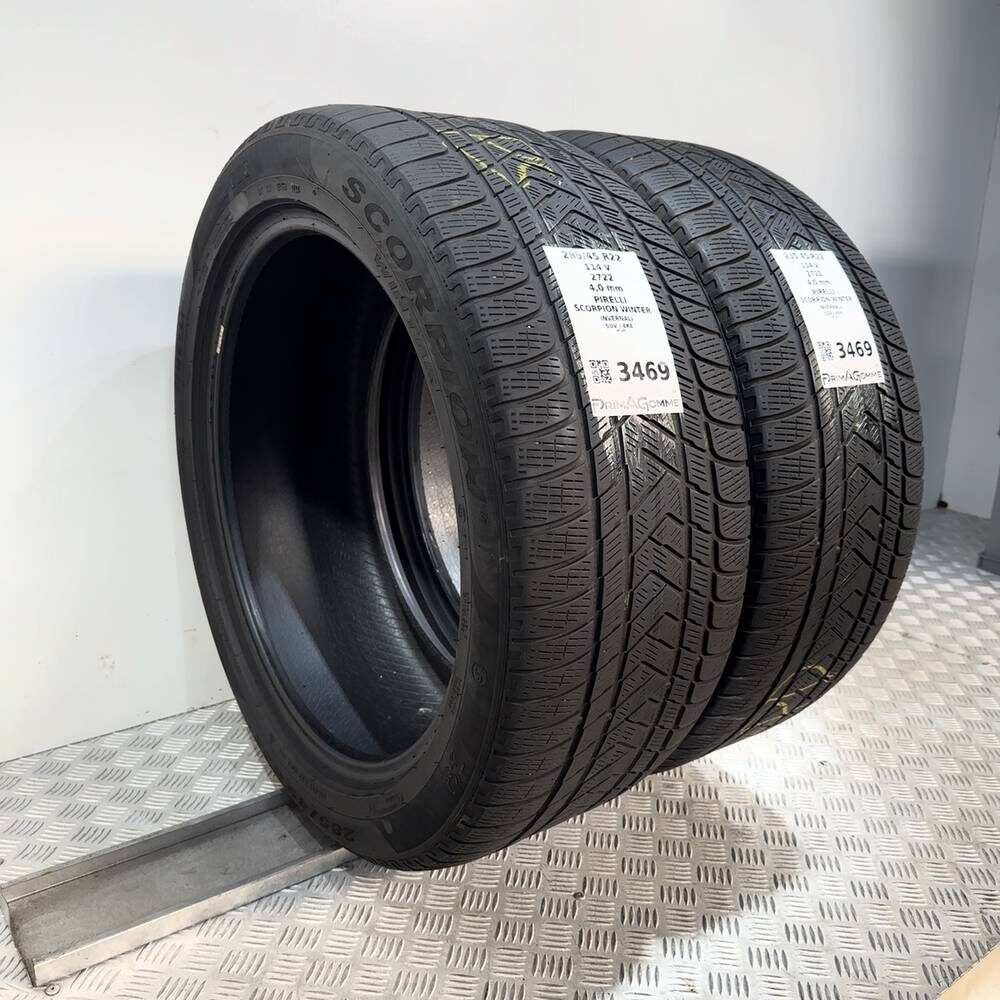 Gomme Usate 285 45 R22 114V Pirelli Scorpion Winter Invernali - immagine 5