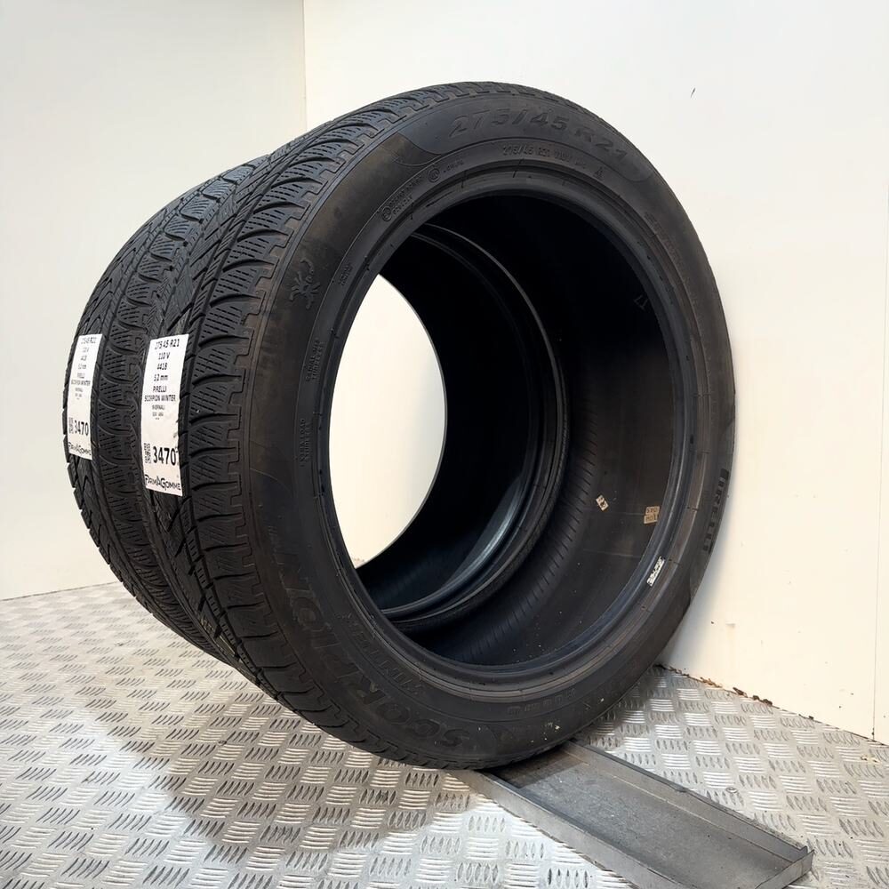 Gomme Usate 275 45 R21 110V Pirelli Scorpion Winter 74% Invernali - immagine 5