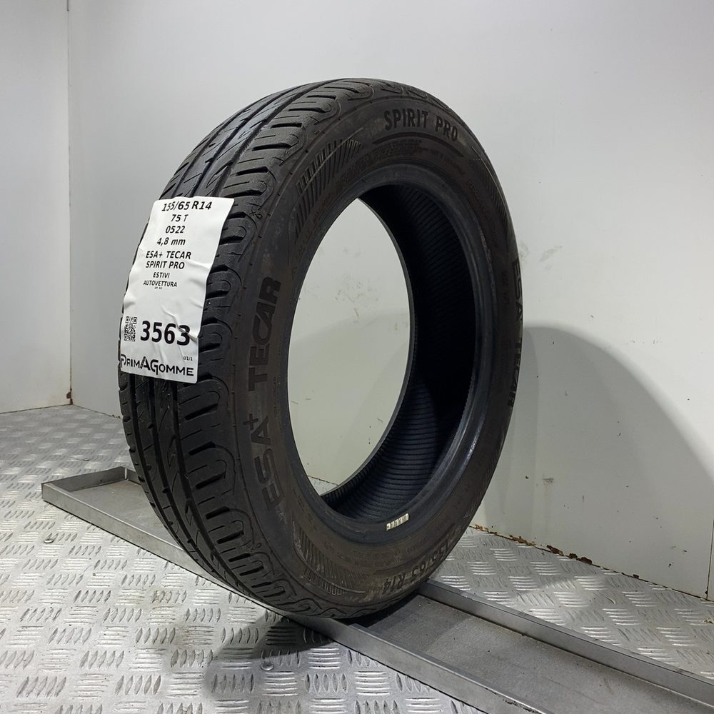 Gomma Usata 155 65 R14 75T Esa+ Tecar Spirit Pro Estivo - immagine 5
